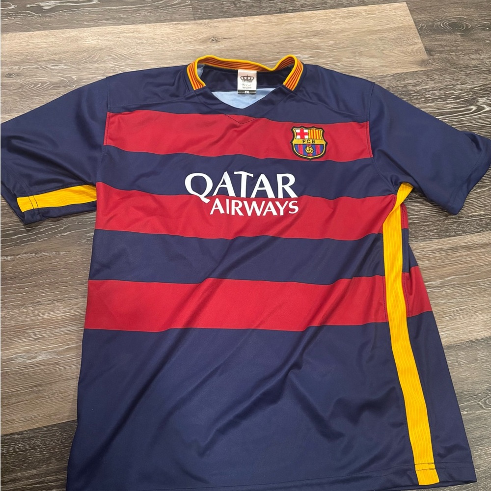 Nike Barcelona Lionel Messi Jersey Qatar